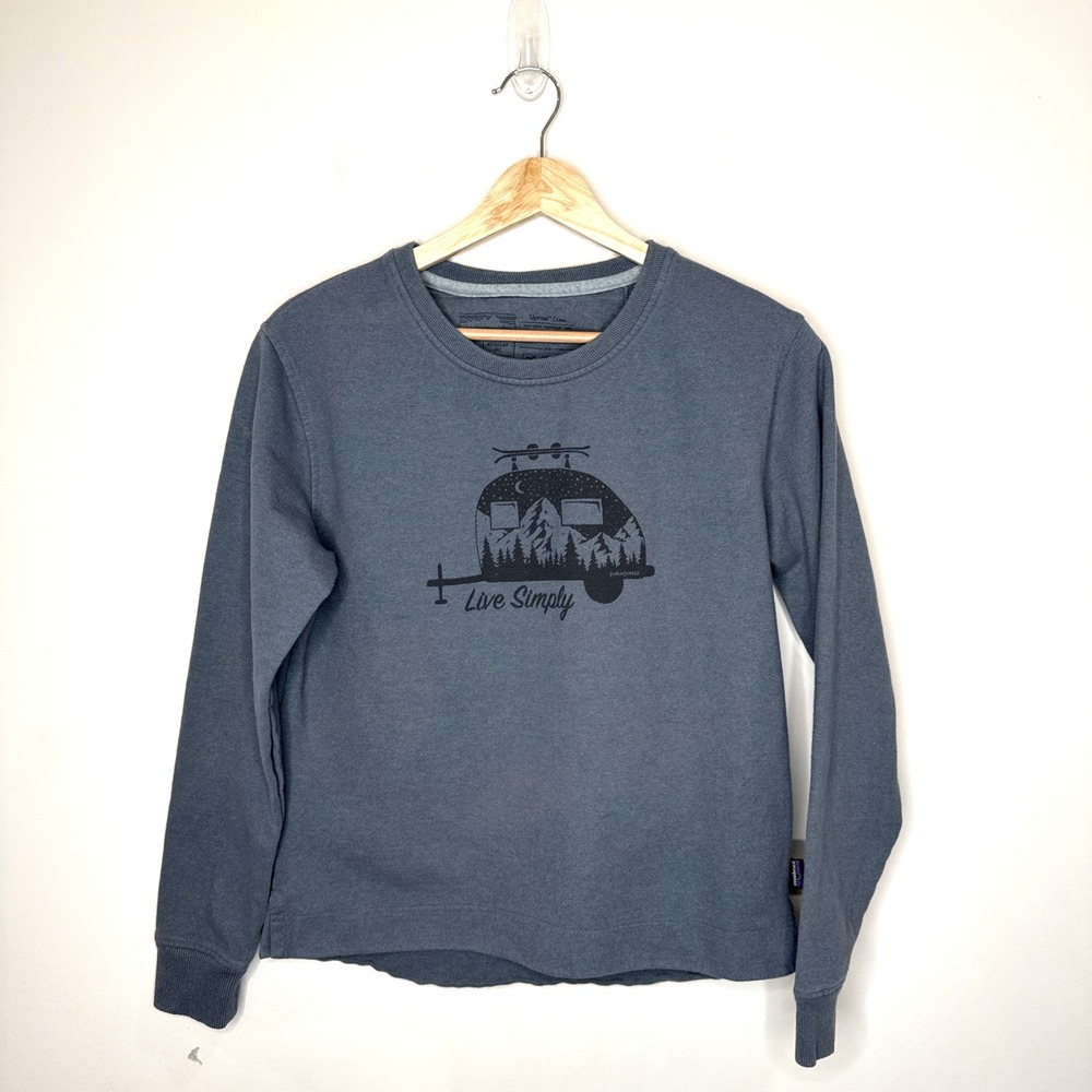 Patagonia Uprisal Crew Pullover Sweatshirt Outdoors Hiking Camping Gorp Womens S